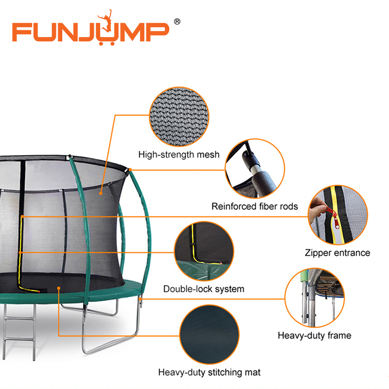Pumpkin Shape Trampoline
