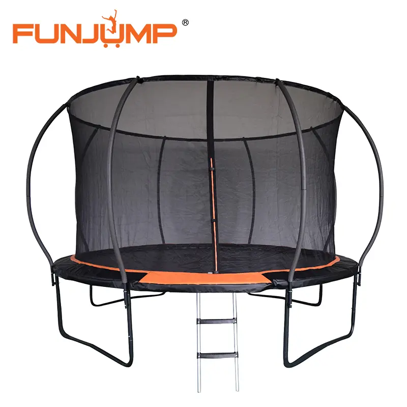 Wholesale Funjump China Factory Suppliers: 10FT 12FT 14FT Kids Adults Trampolines with Safety Net for Outdoor Fun Manufacturer, Factories