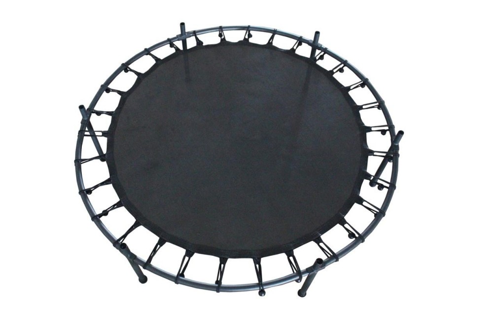 Funjump 55 Mini Indoor Kids Trampoline Toy with Safety Enclosure Net - Springless Elastic Bands