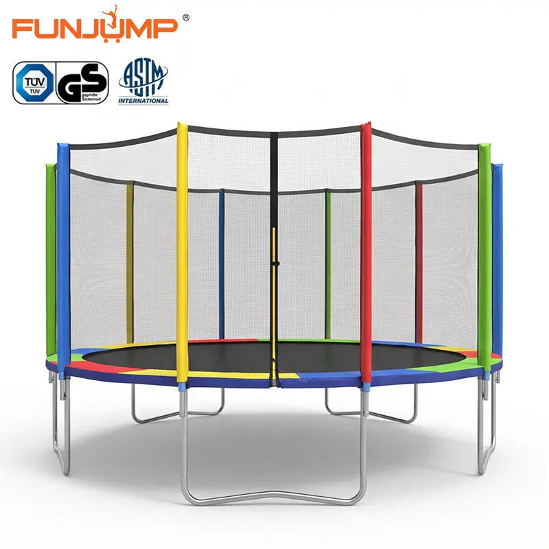 OEM Funjump 6ft-16ft Round Big Bounce Trampoline - Safe & Customizable Outdoor Fun from China Suppliers & Factory Manufacturers, Factories