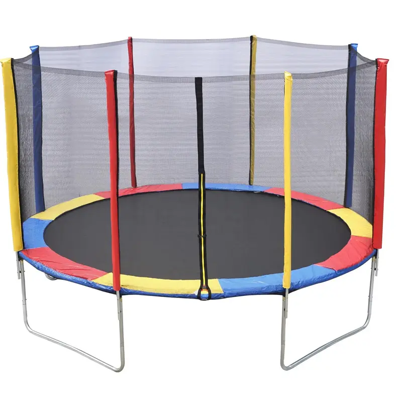 OEM China Suppliers Funjump 6-16FT Round Rebound Trampoline with Safety Net and Ladder - Factory Direct Quality Manufacturers, Manufacturer