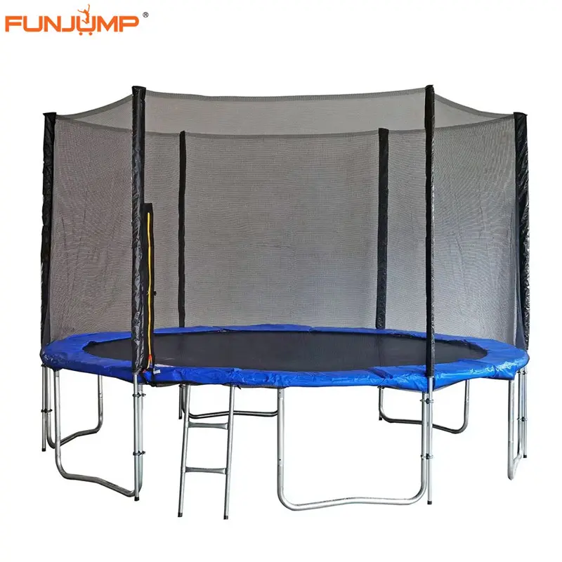 OEM China Suppliers Funjump 6-16FT Round Rebound Trampoline with Safety Net and Ladder - Factory Direct Quality Manufacturers, Manufacturer