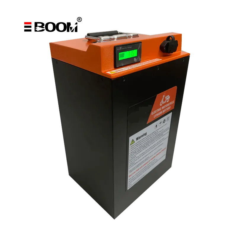 Custom LiFePO4 Electric Vehicle Battery Pack for EV Applications - Detail View