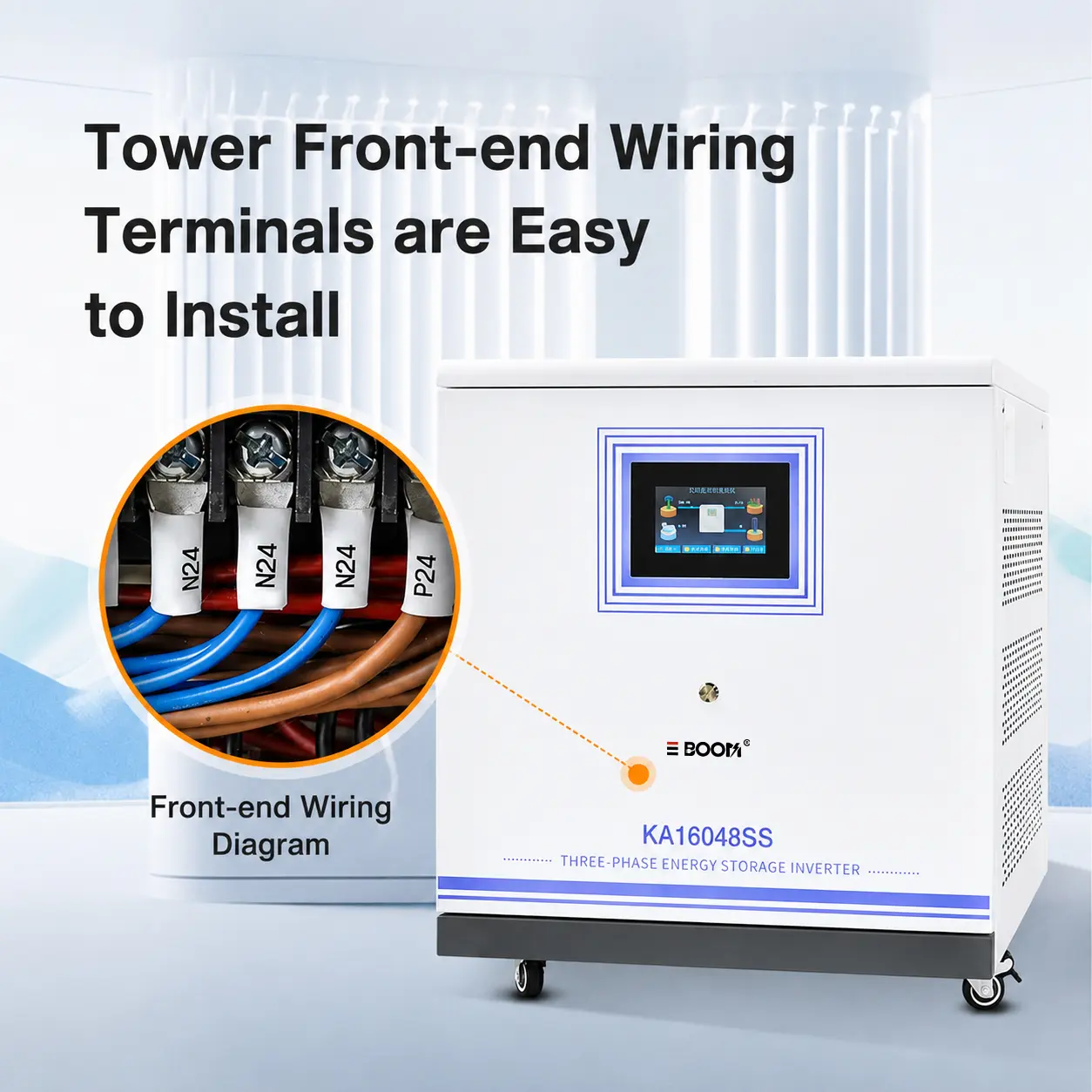 Discount 18kW 3 Phase Hybrid Solar Inverter from China Suppliers | High Frequency PV Inverter Factory with Built-in MPPT and WiFi Suppliers, Manufacturer