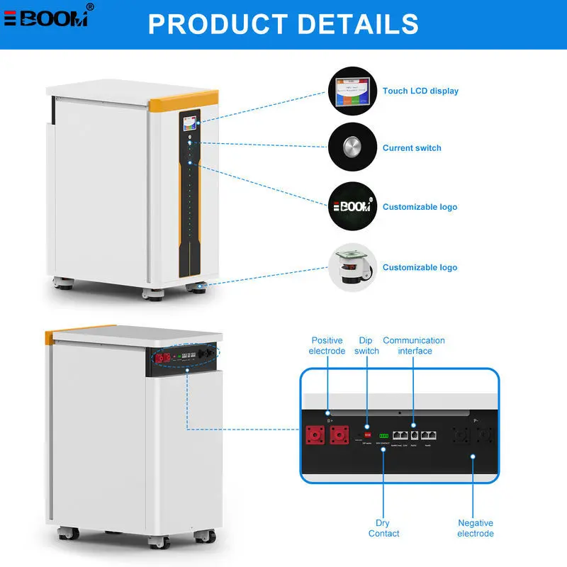 Discount 50kWh Wheel Type 51.2V 1000Ah LiFePO4 Battery | Bluetooth WiFi Monitoring, 10000+ Cycles Customizable OEM OBM Suppliers, Factory