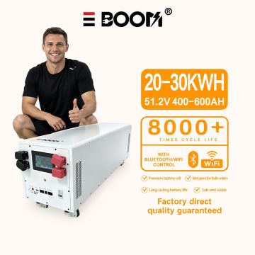 Mobile Wheeled 21kWh Home Backup Power LiFePO4 Energy Storage - Primary View