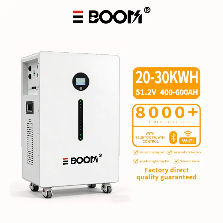 ODM China Suppliers LiFePO4 Battery 51.2V 400Ah 600Ah 20kWh Grade A with 8000+ Cycles - Reliable Factory Warranty 10Y Manufacturers, Factory