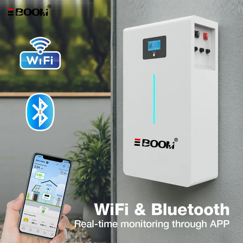 Discount Wall Mount 5 7.5 10KWh Home Blackout Storage 51.2V 100/150/200Ah Stable BMS Custom Power Supply Supplier, Factories