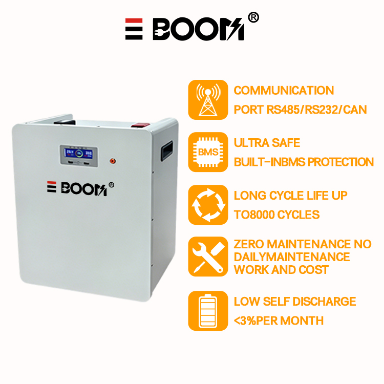 Mobile Wheeled 20 25 30 35kWh Home Storage LiFePO4 Battery System - Detail View