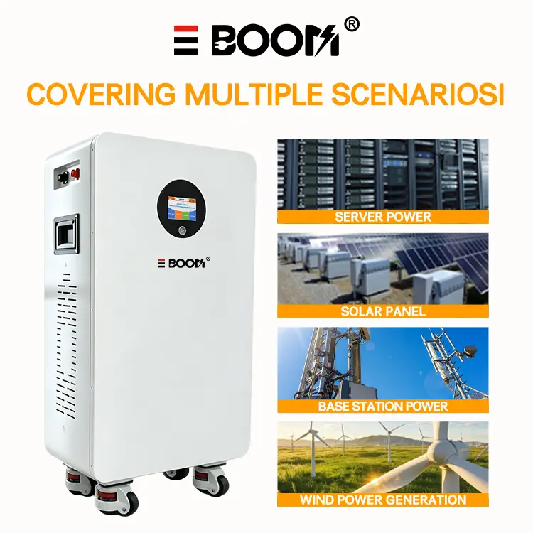 Discount Off-Grid Wheeled Lithium Iron Phosphate Storage Battery 10kWh 15kWh | 200Ah 300Ah, 8000+ Cycle Life, Smart BMS System Manufacturers, Manufacturer