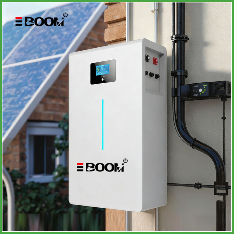 Wall Mount 5 7.5 10kWh Home Blackout Protection LiFePO4 Battery - Detail View