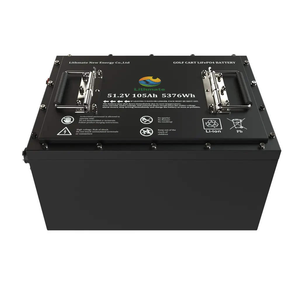 High-Quality 51.2V 105Ah Lithium Golf Cart Battery Manufacturer, Supplier