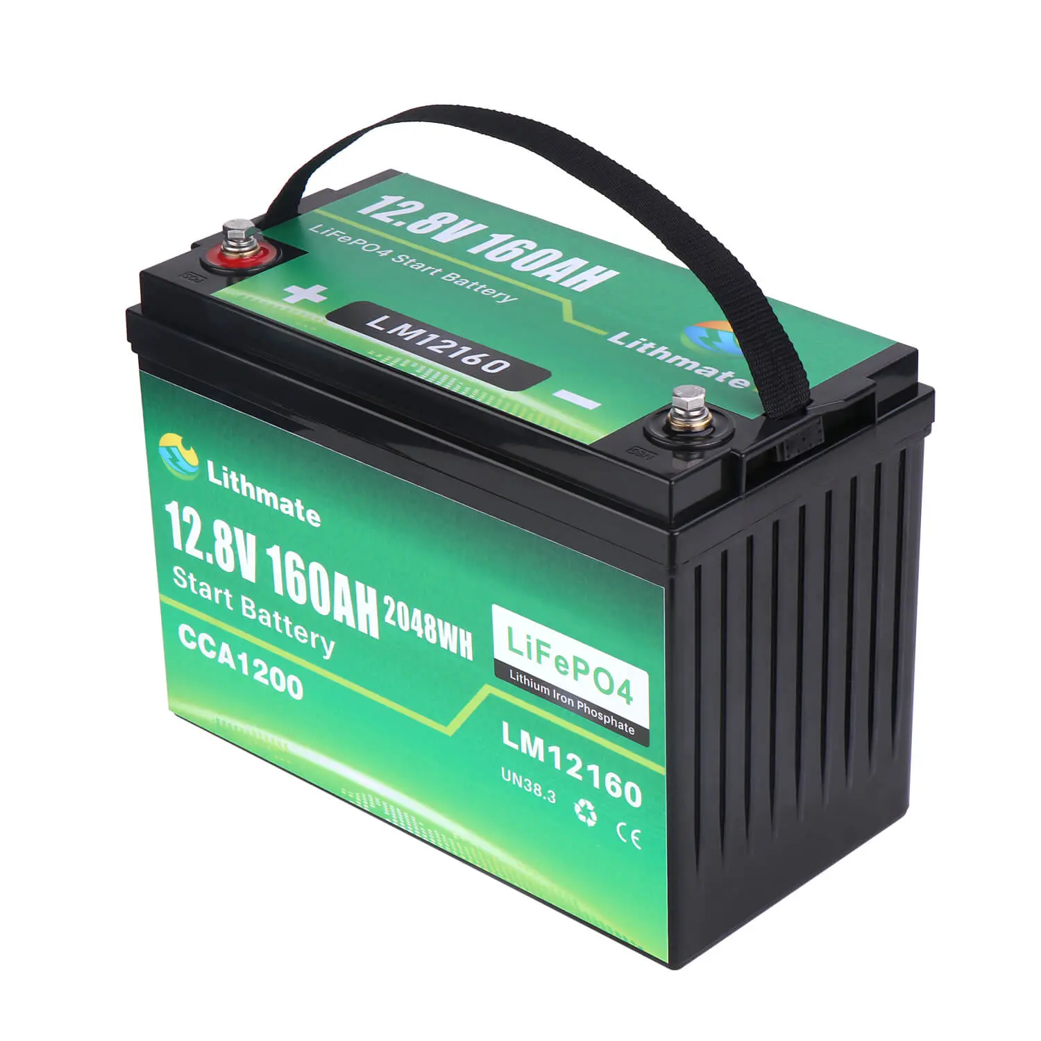 Custom 12V 160Ah Cranking Battery with Emergency Start Factory, Companies