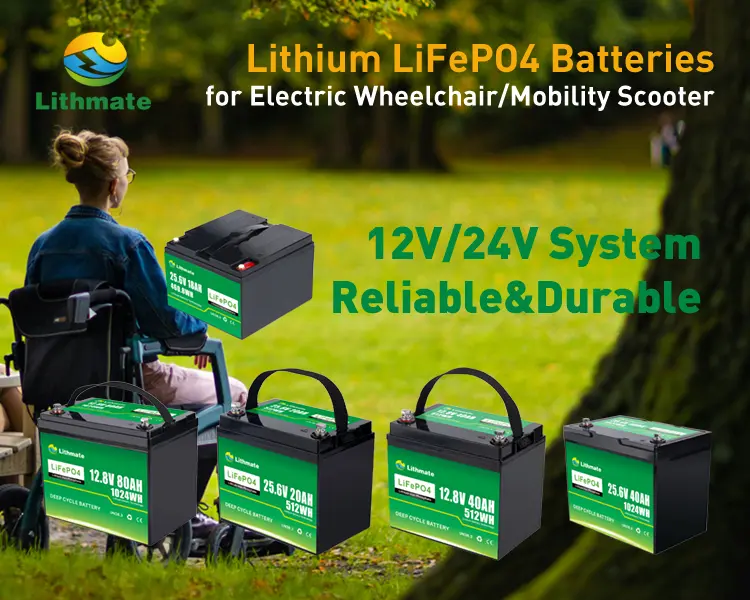 LM24020 25.6V 20Ah Lithium Battery