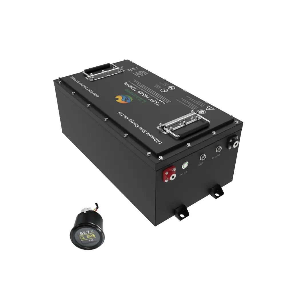 OEM Lithium LiFePO4 Golf Cart Battery 72V 105Ah Manufacturers, Supplier