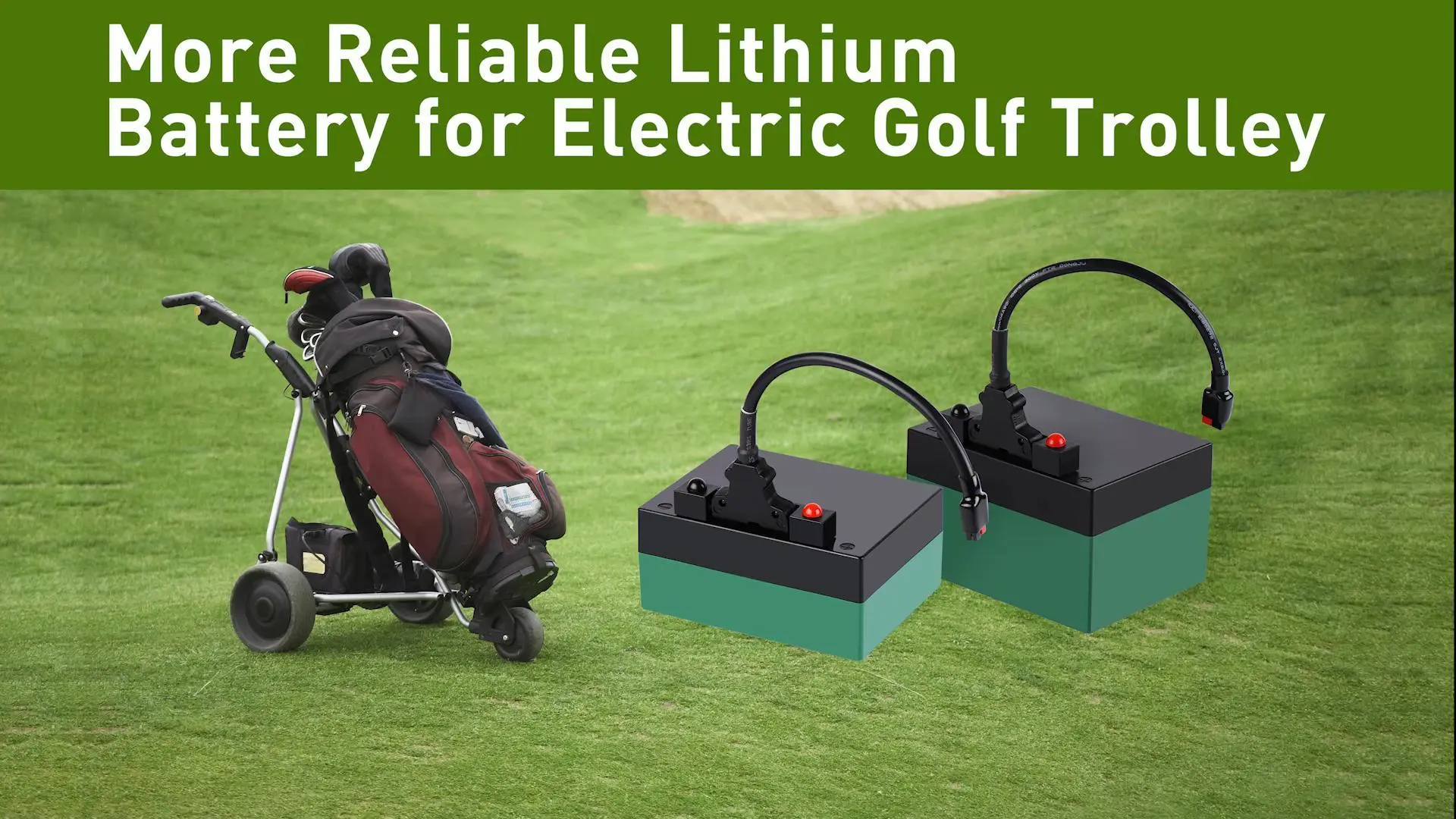 golf trolley battery