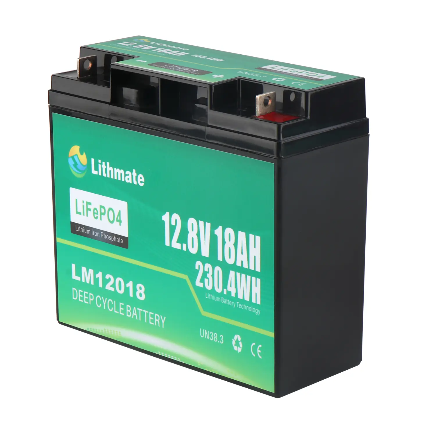 OEM 12V 18Ah Lithium LiFePO4 Deep Cycle Battery Manufacturer, Factory