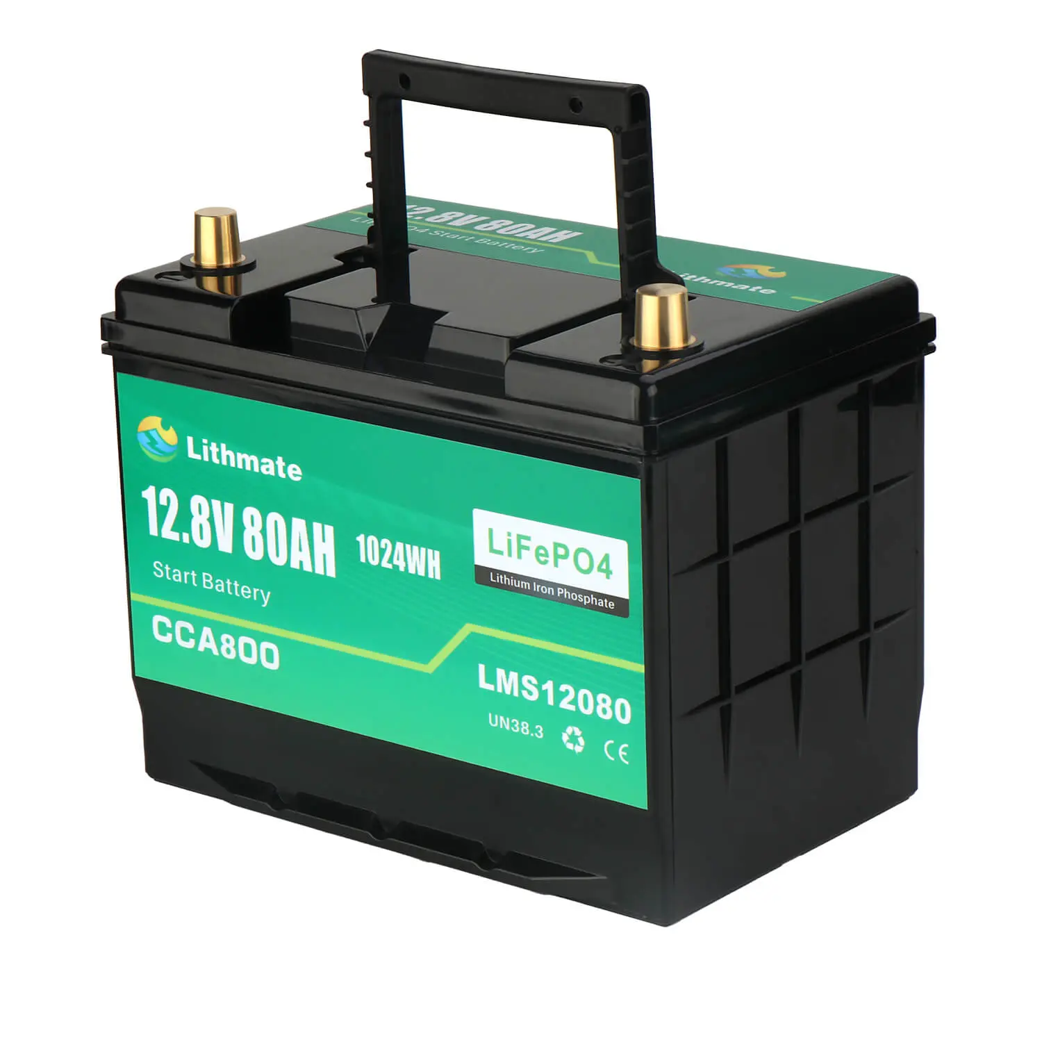 Custom 12V 80Ah 800CCA Lithium Starting Battery Manufacturers, Companies