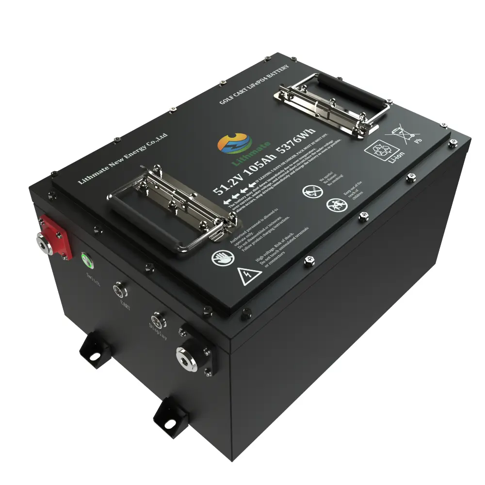 High-Quality 51.2V 105Ah Lithium Golf Cart Battery Manufacturer, Supplier