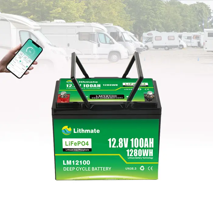 Custom 12V 100Ah LiFePO4 RV Battery Manufacturer, Companies