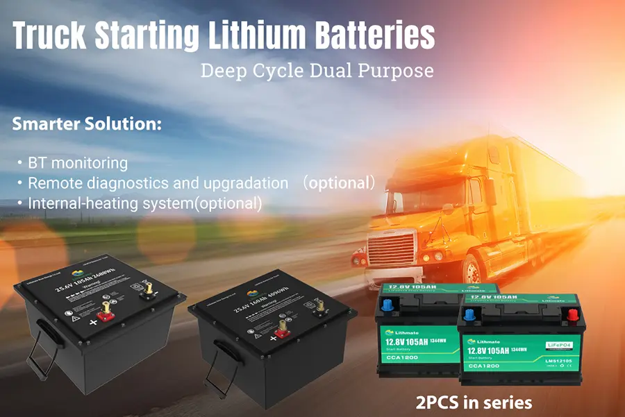 truck starter battery
