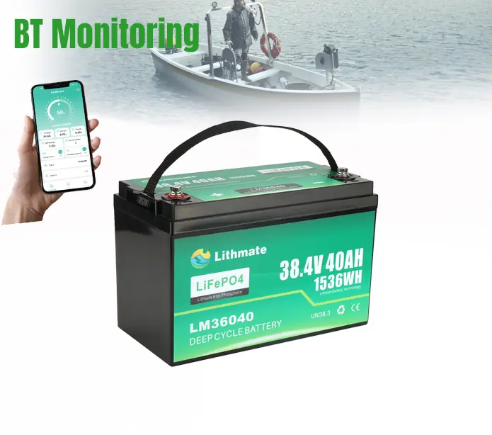 OEM Marine Lithium 36V 40Ah Deep Cycle Battery Supplier, Suppliers
