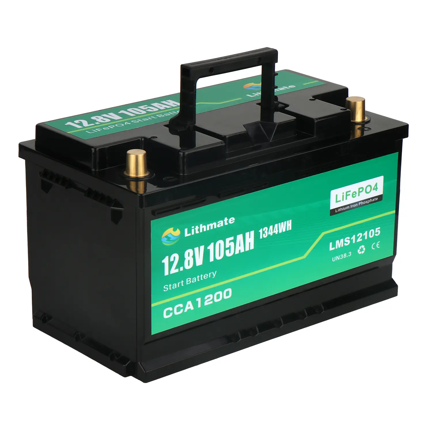 Custom Lithium LiFePO4 12V 105Ah Starting Battery Manufacturer, Companies