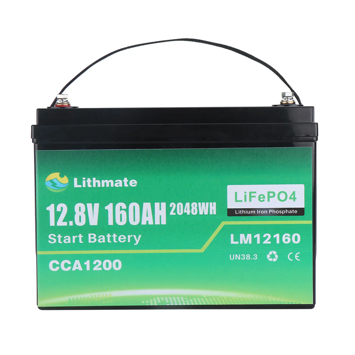 Custom 12V 160Ah Cranking Battery with Emergency Start Factory, Companies