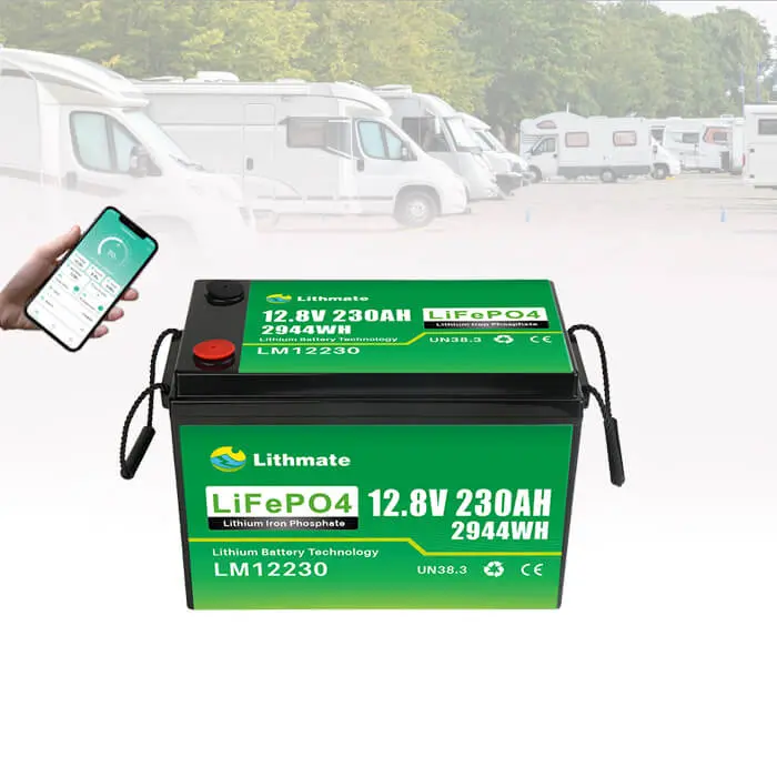 High-Quality 12V 230Ah Bluetooth Lithium RV Battery Supplier, Suppliers