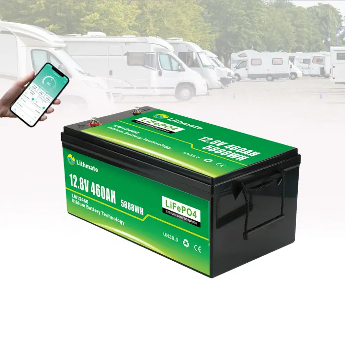 Custom Lithium LiFePO4 Battery 12V 460Ah For RV Suppliers, Factories
