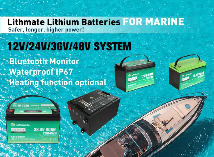 High-Quality LiFePO4 Deep Cycle 36V 60Ah Marine Lithium Battery Factories, Company