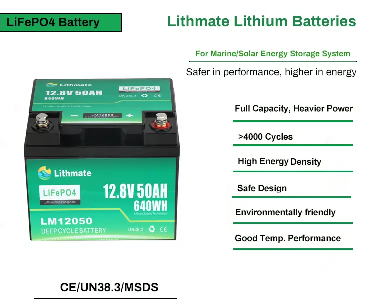 OEM 12V 50Ah Lithium LiFePO4 Battery Factories, Companies