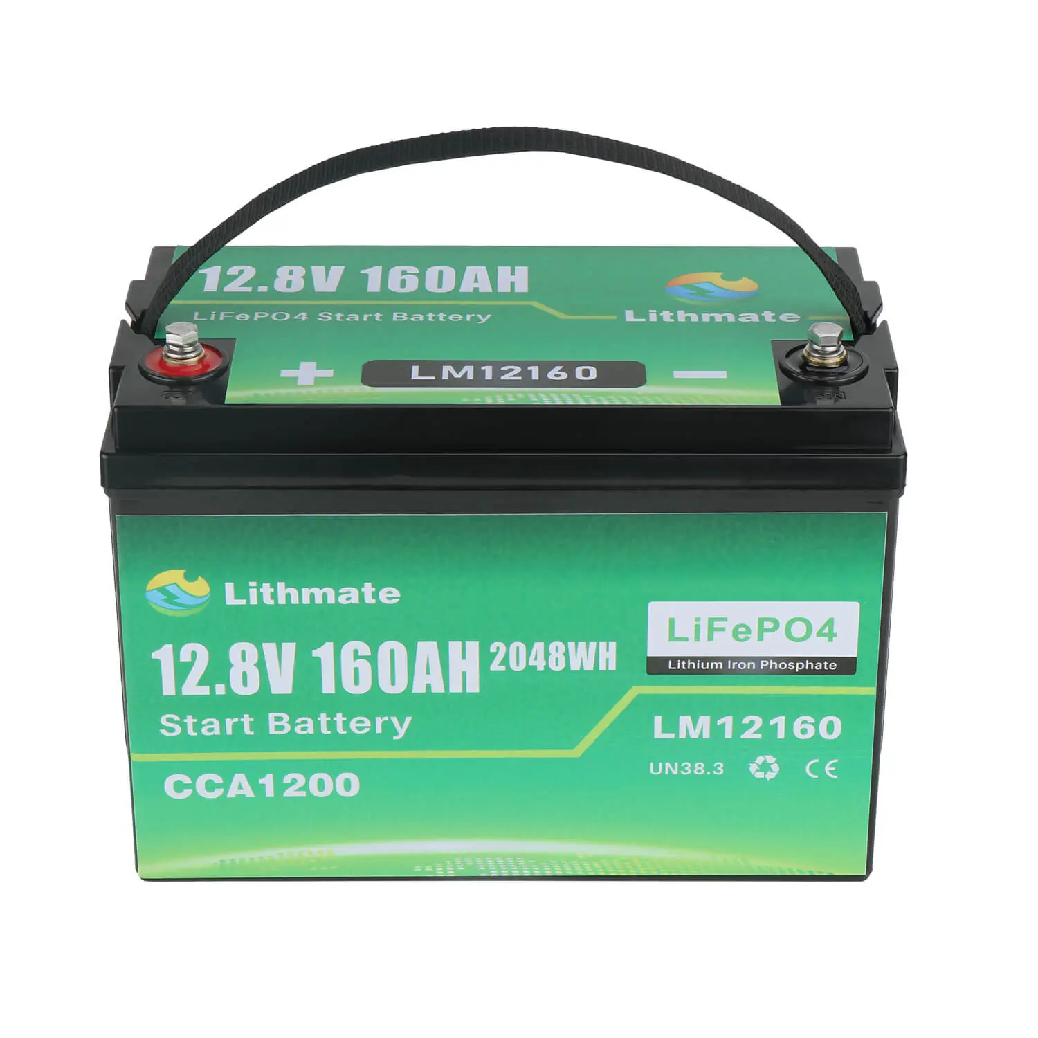 Custom 12V 160Ah Cranking Battery with Emergency Start Factory, Companies