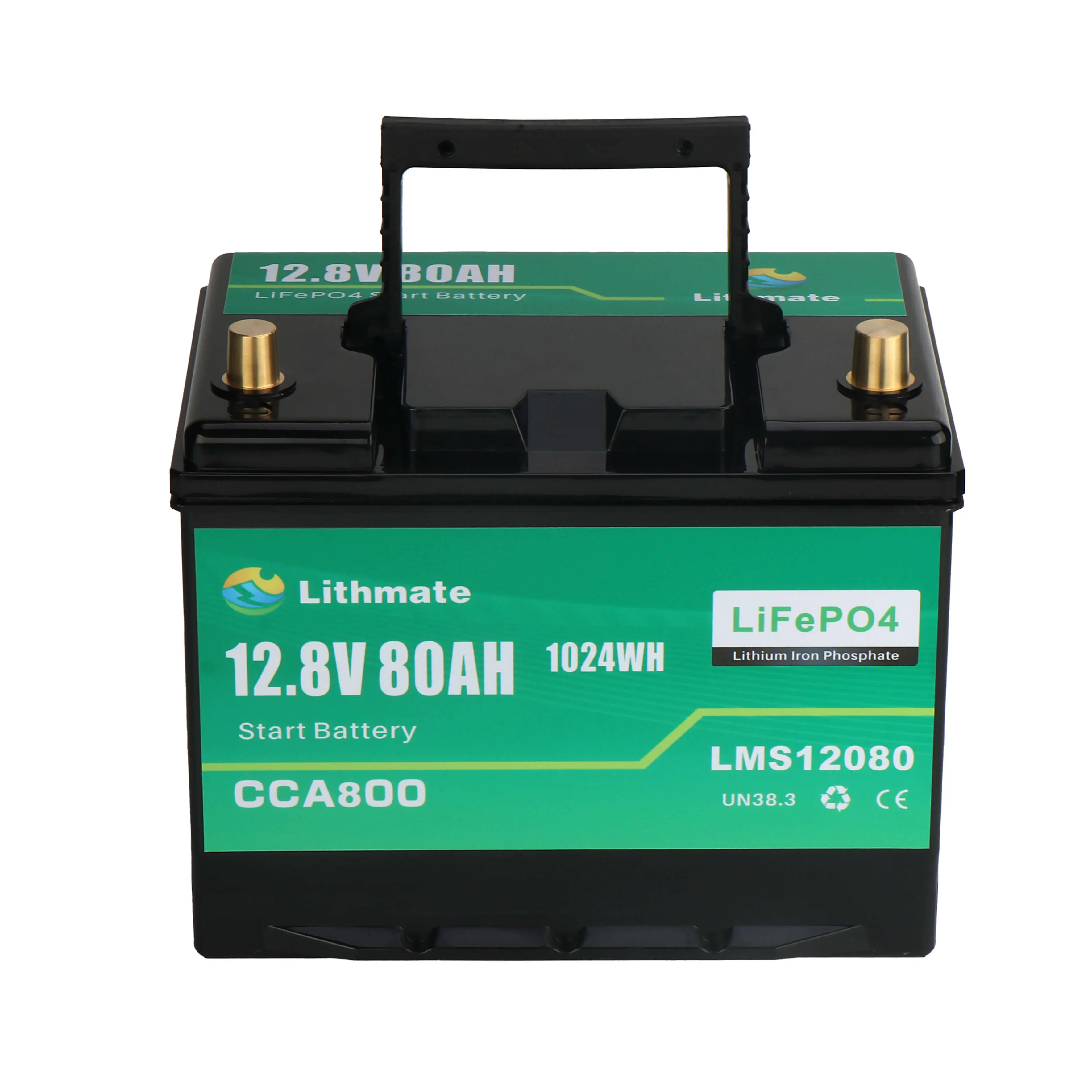 Custom 12V 80Ah 800CCA Lithium Starting Battery Manufacturers, Companies