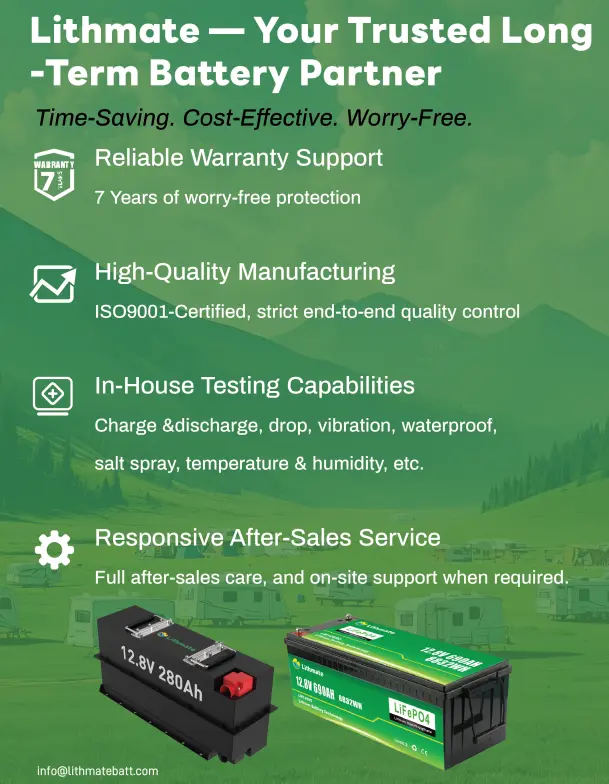 High-Quality Mini Size 12V 200Ah Lithium Caravan Battery Suppliers, Companies