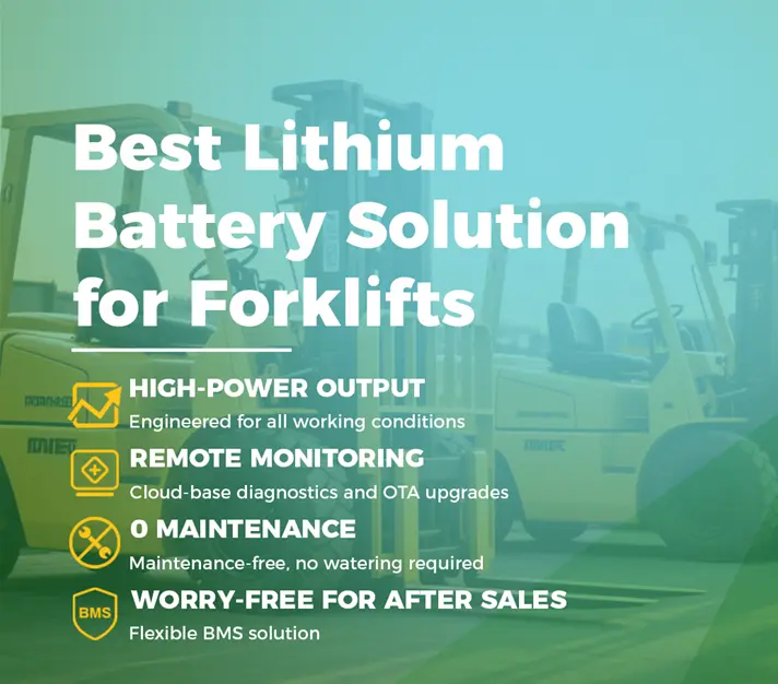 OEM 24V 206Ah Lithium Forklift Battery Factories, Companies