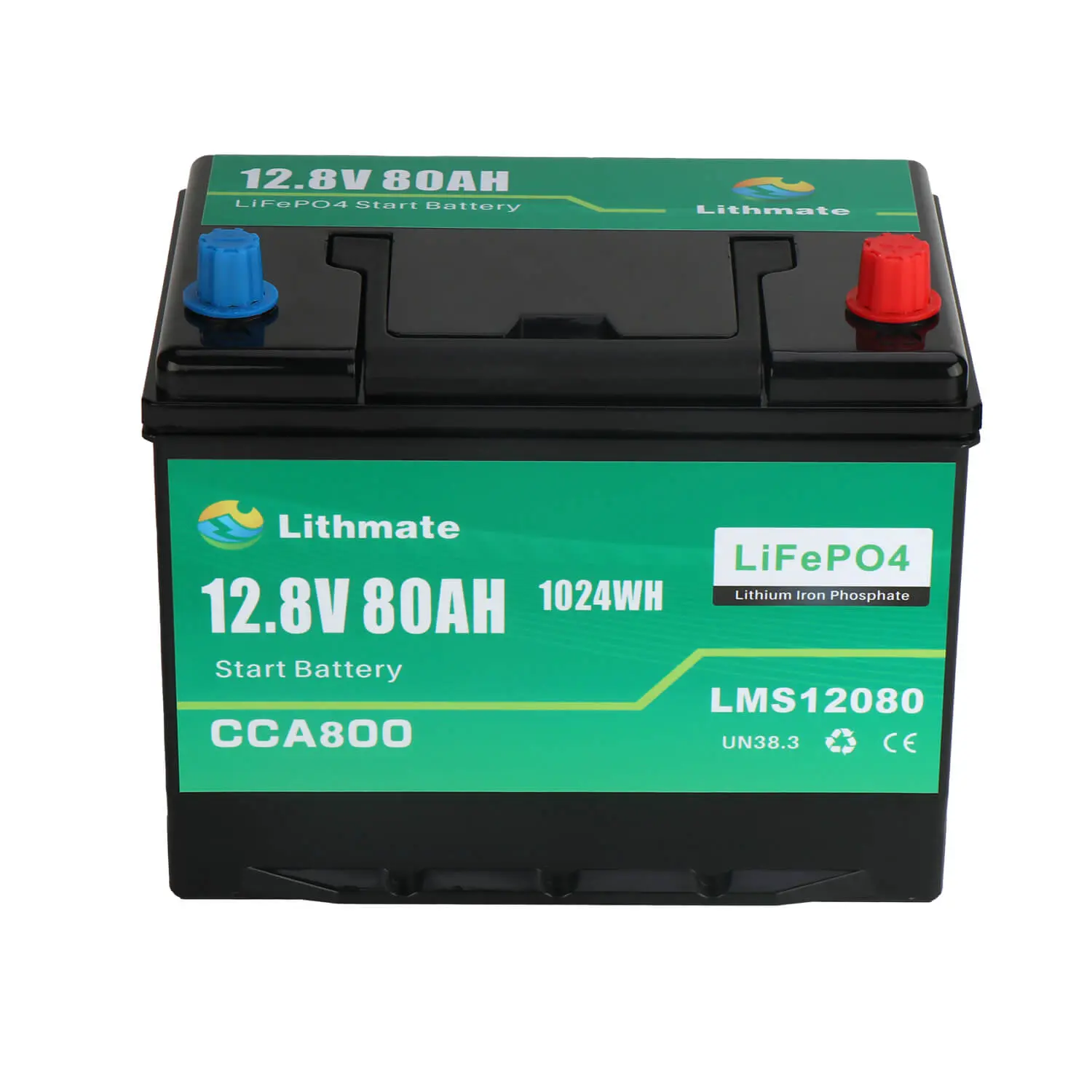 Custom 12V 80Ah 800CCA Lithium Starting Battery Manufacturers, Companies