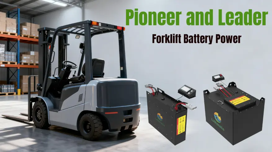 High capacity forklift lithium battery