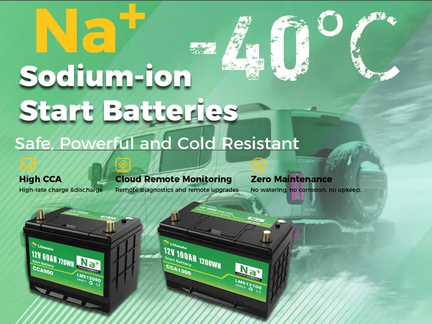 sodium ion start battery