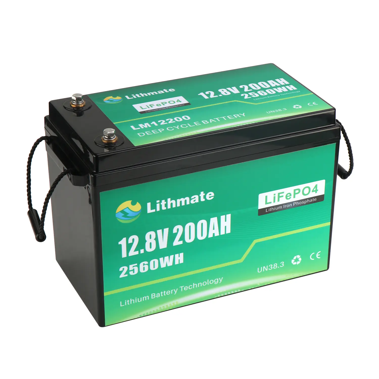 High-Quality LiFePO4 Battery 12V 200Ah Deep Cycle RV Battery Manufacturer, Factories