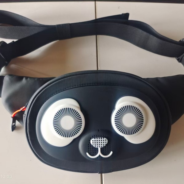 Custom High-Quality China Factory LED Bluetooth Speaker Waist Bag from Suppliers for Outdoor Cycling and Storage Factory, Company