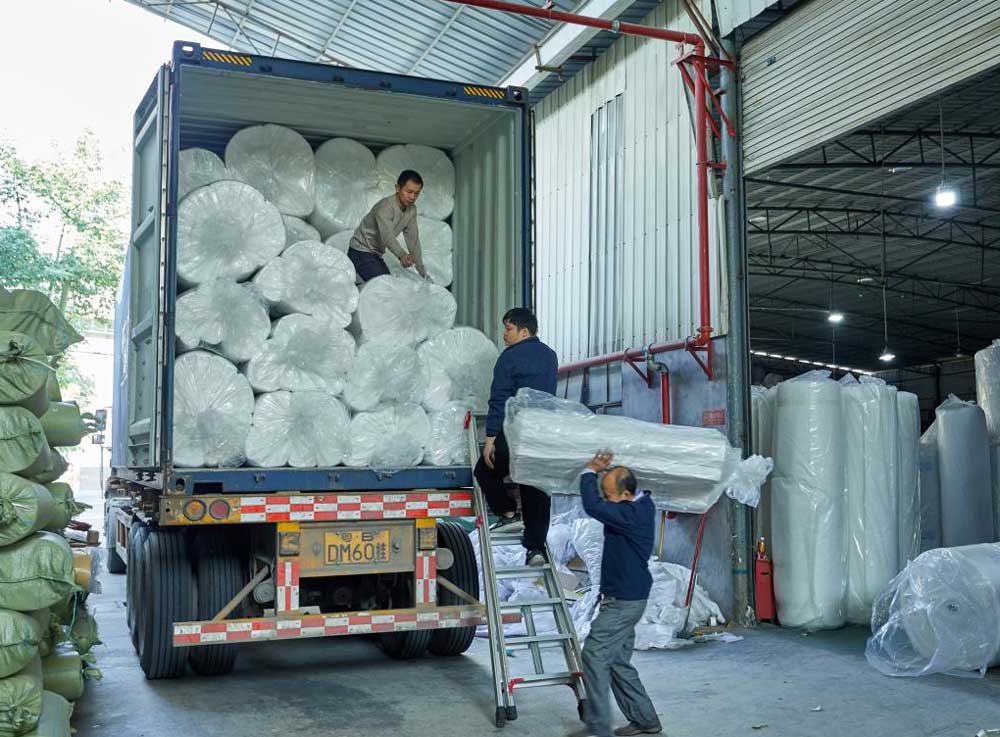 LJF air filter production step 9 - Shipment and export of air purification products