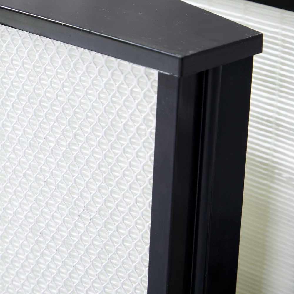 V-Bank Filter Front View