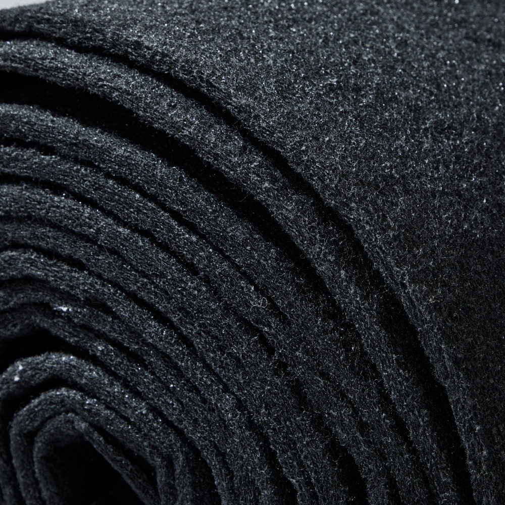 Activated carbon pleated filter display 6