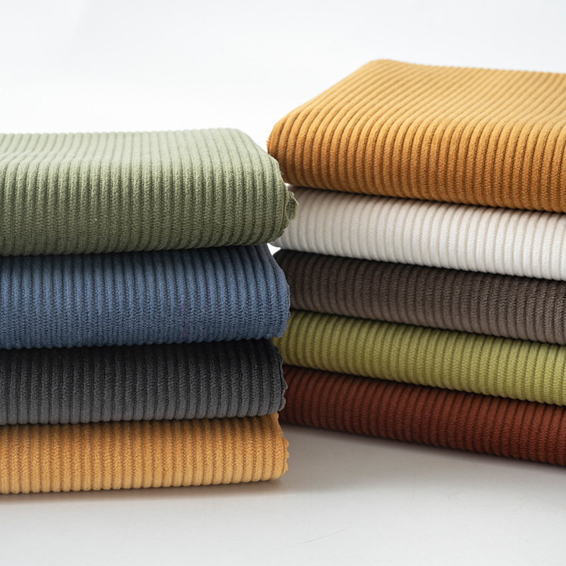 High-Quality Corduroy fabric thickened solid color sofa cover fabric Manufacturers, Factories
