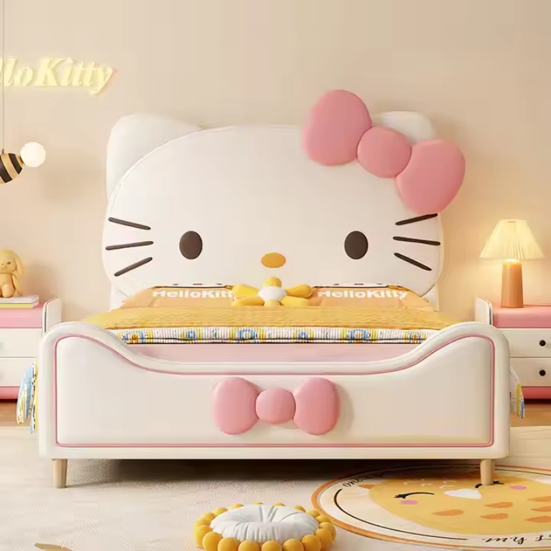 Wholesale Hot Selling Hello Kitty Children's Room Loft Kids Bed Manufacturers, Suppliers