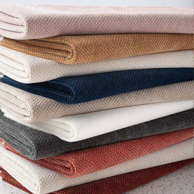 High-Quality Home furniture single-sided Chenille fabric, polyester jacquard Chenille Manufacturers, Factories