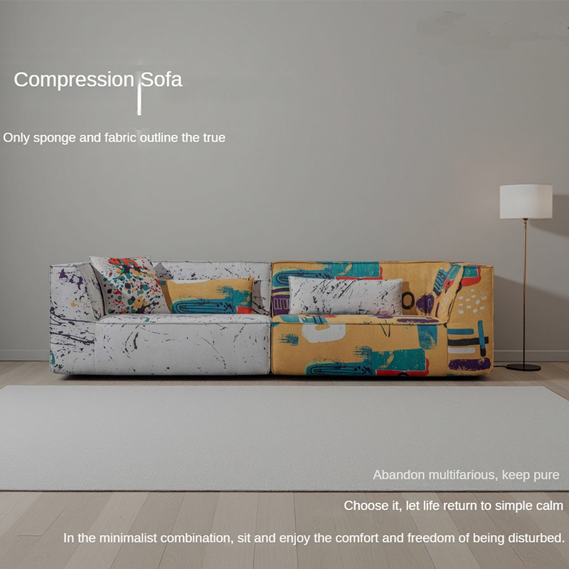 China High Density Sponge Filling Vacuum Compressed Sofa Suppliers, Factories