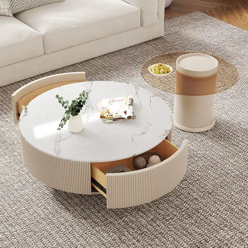 China Nordic Modern Coffee Table Wooden Panel for Living Room Coffee Table Marble Top Manufacturers, Manufacturer