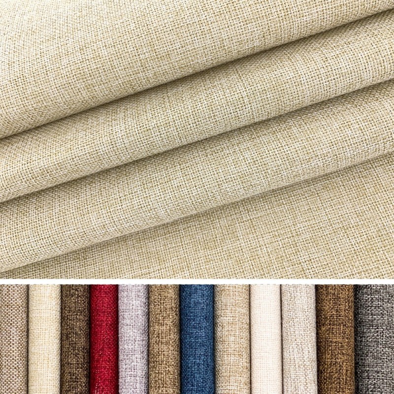 Wholesale polyester throw pillows seat cushions and linen sofa fabrics